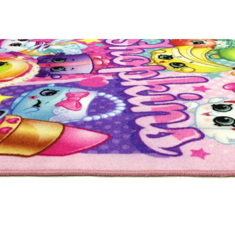 Shopkins Party pink Kids Rug