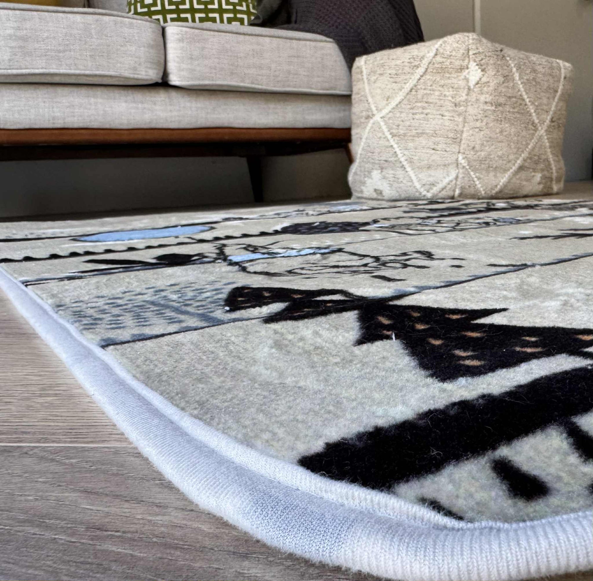 Woodland Adventures Kids Rug – Playtime Animal Friends