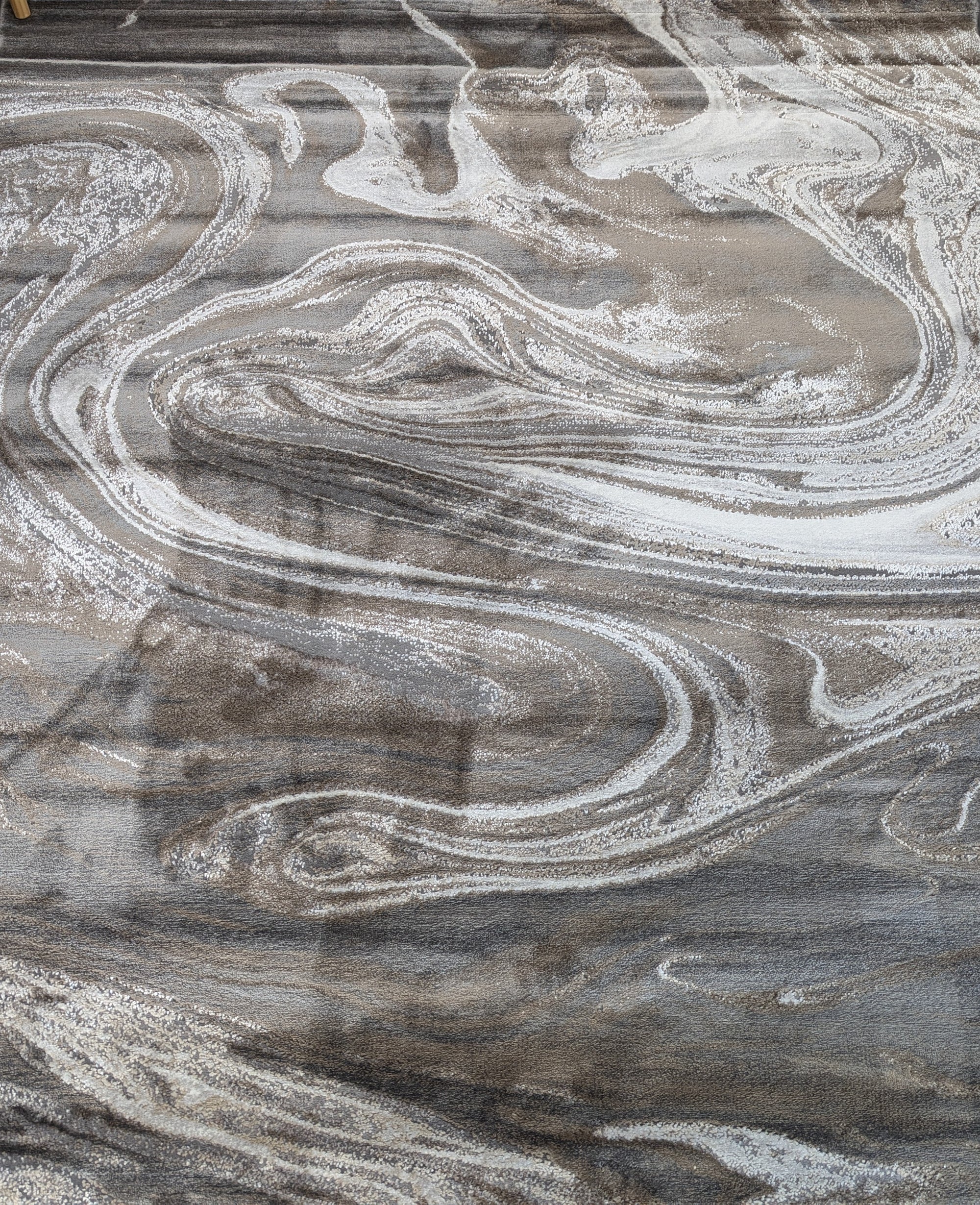 Fruzan grey marble design  160 x 180 cm