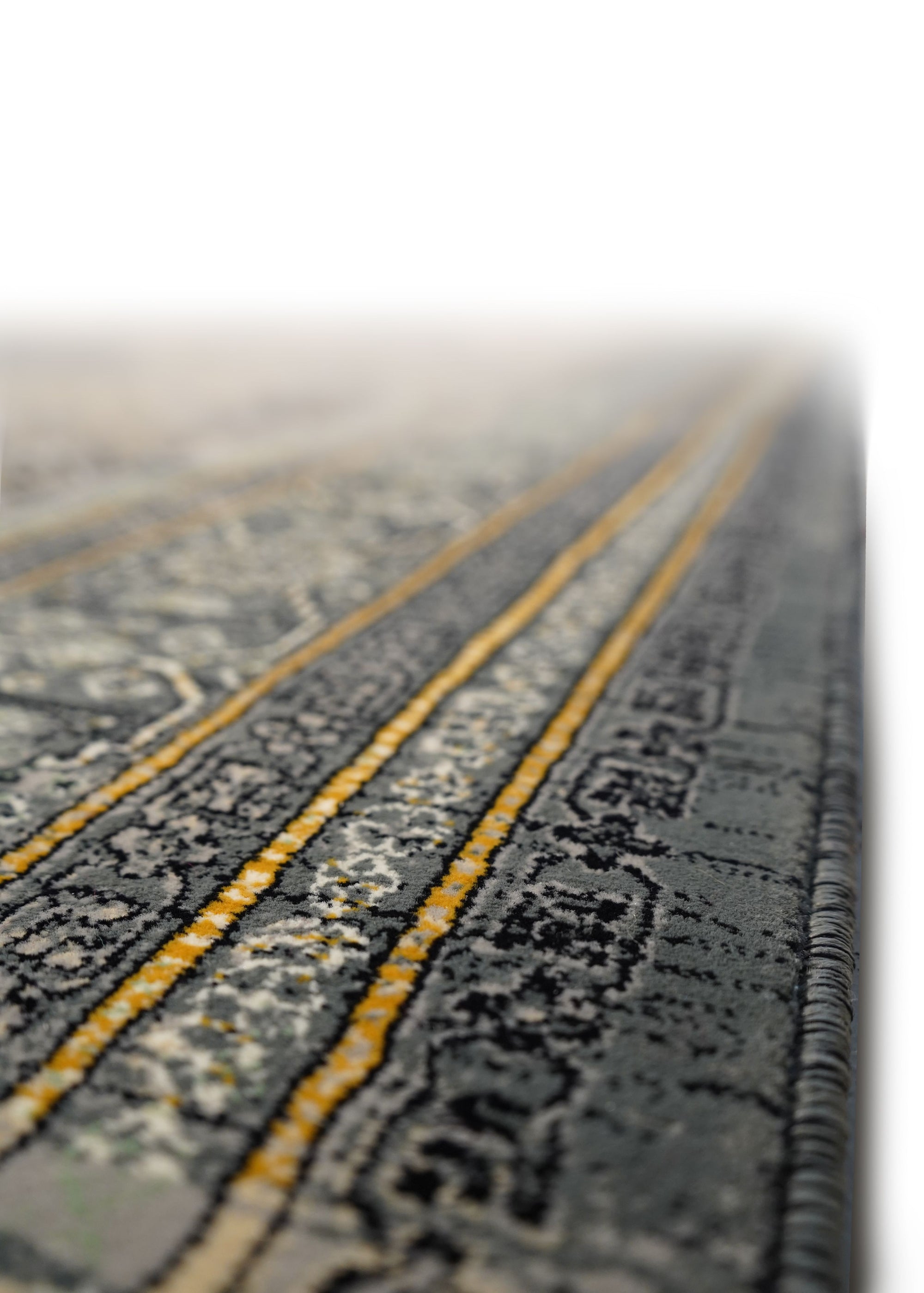 Hive 631 Traditional transitional grey rug