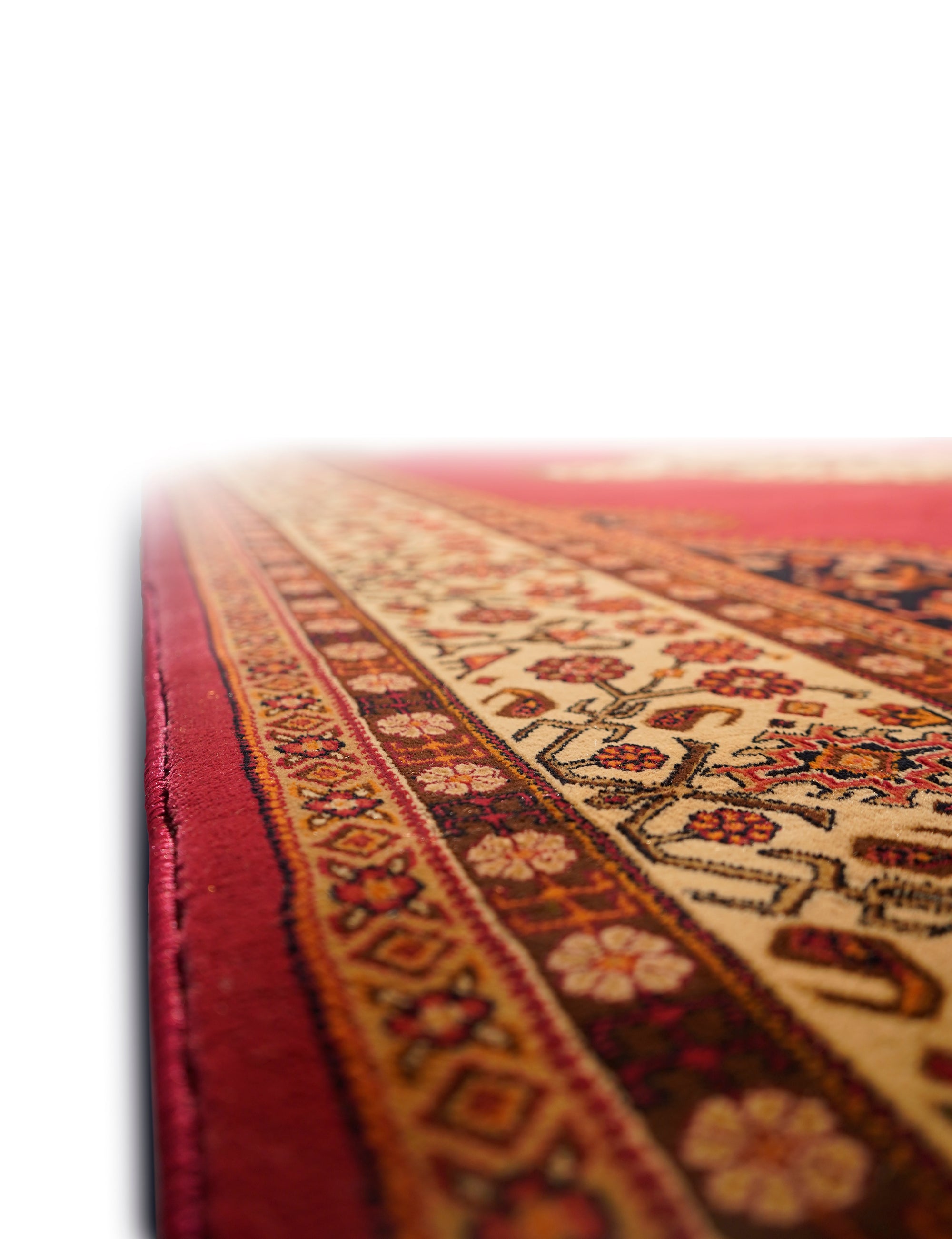 Hive 411 Medallion Traditional red rug