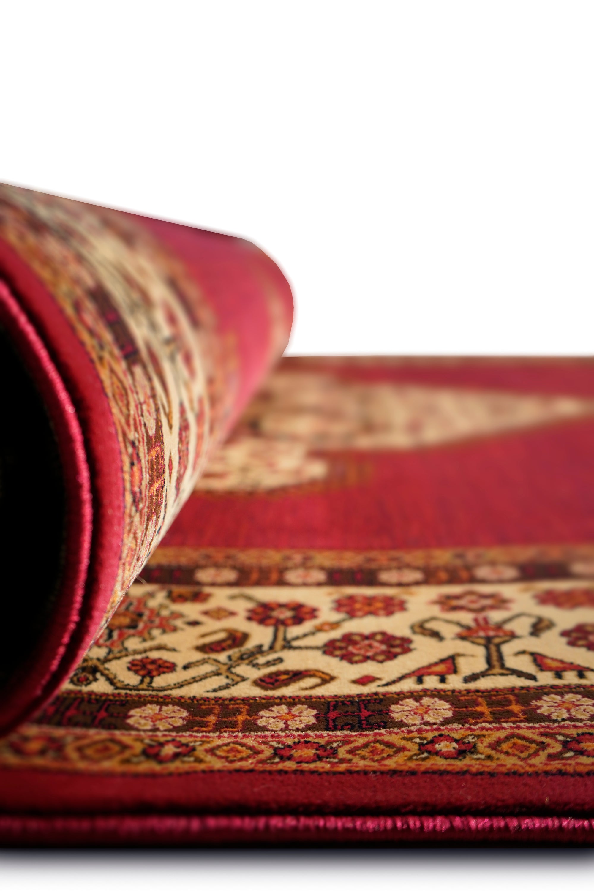 Hive 411 Medallion Traditional red rug