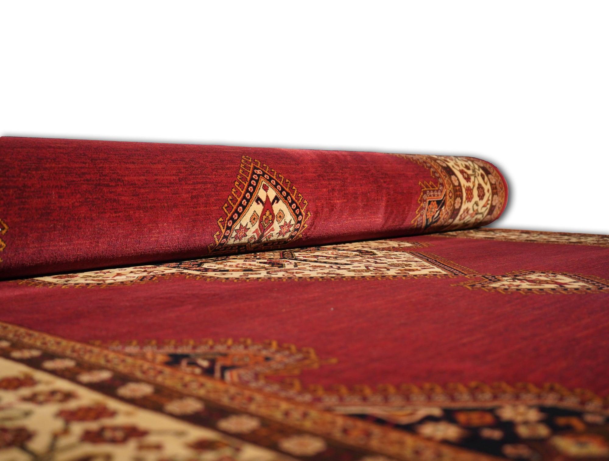 Hive 411 Medallion Traditional red rug