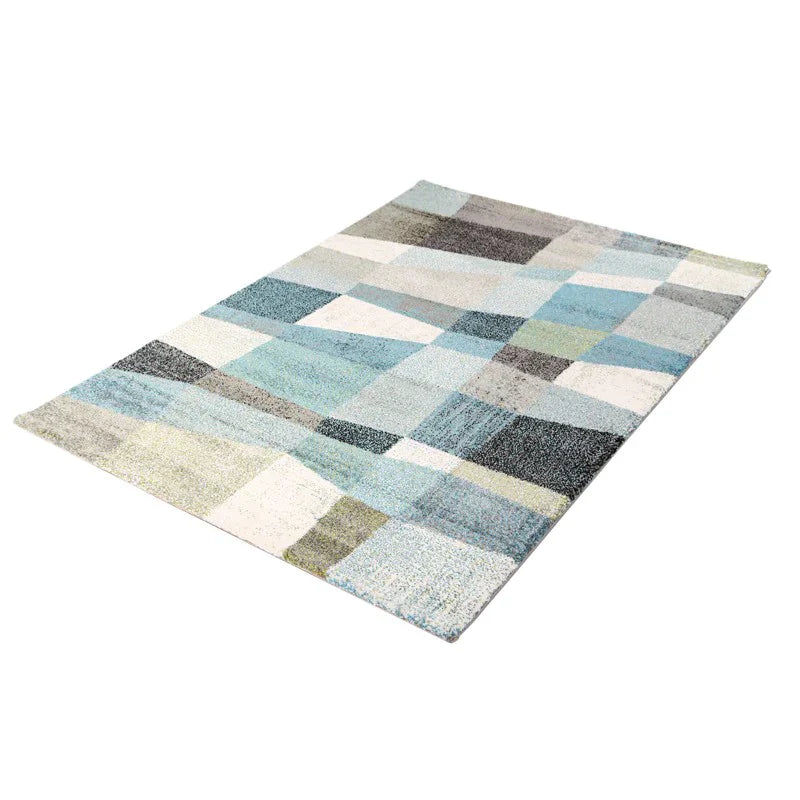 Passion heavy quality Grey green Modern Rug