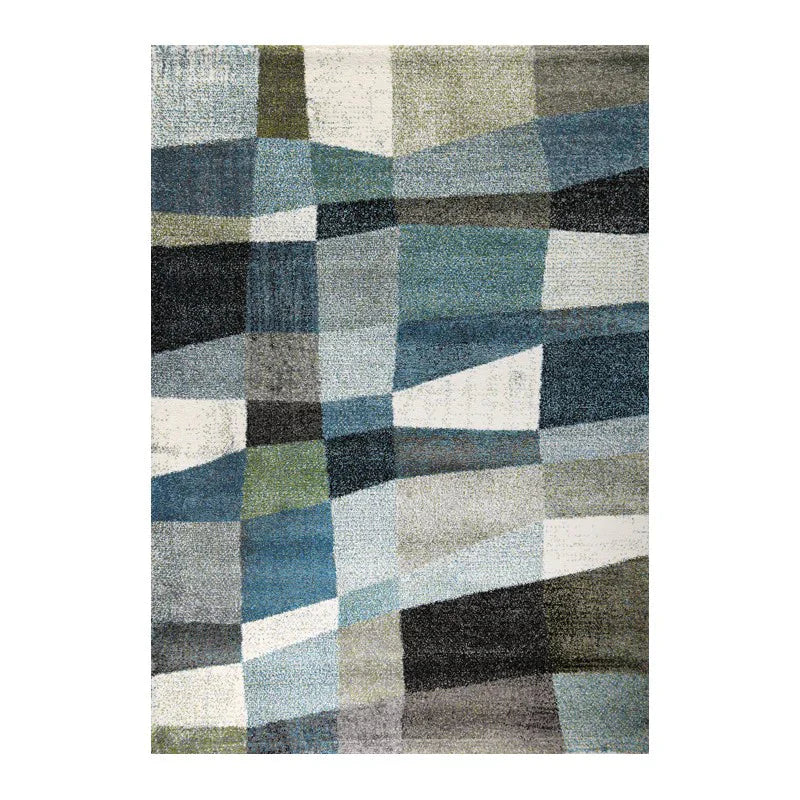 Passion heavy quality Grey green Modern Rug