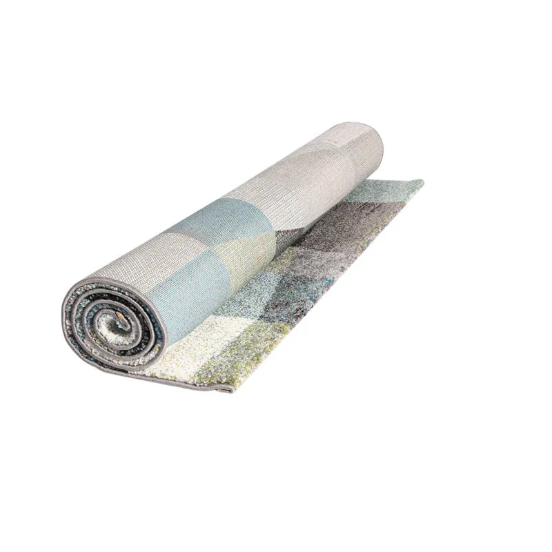 Passion heavy quality Grey green Modern Rug