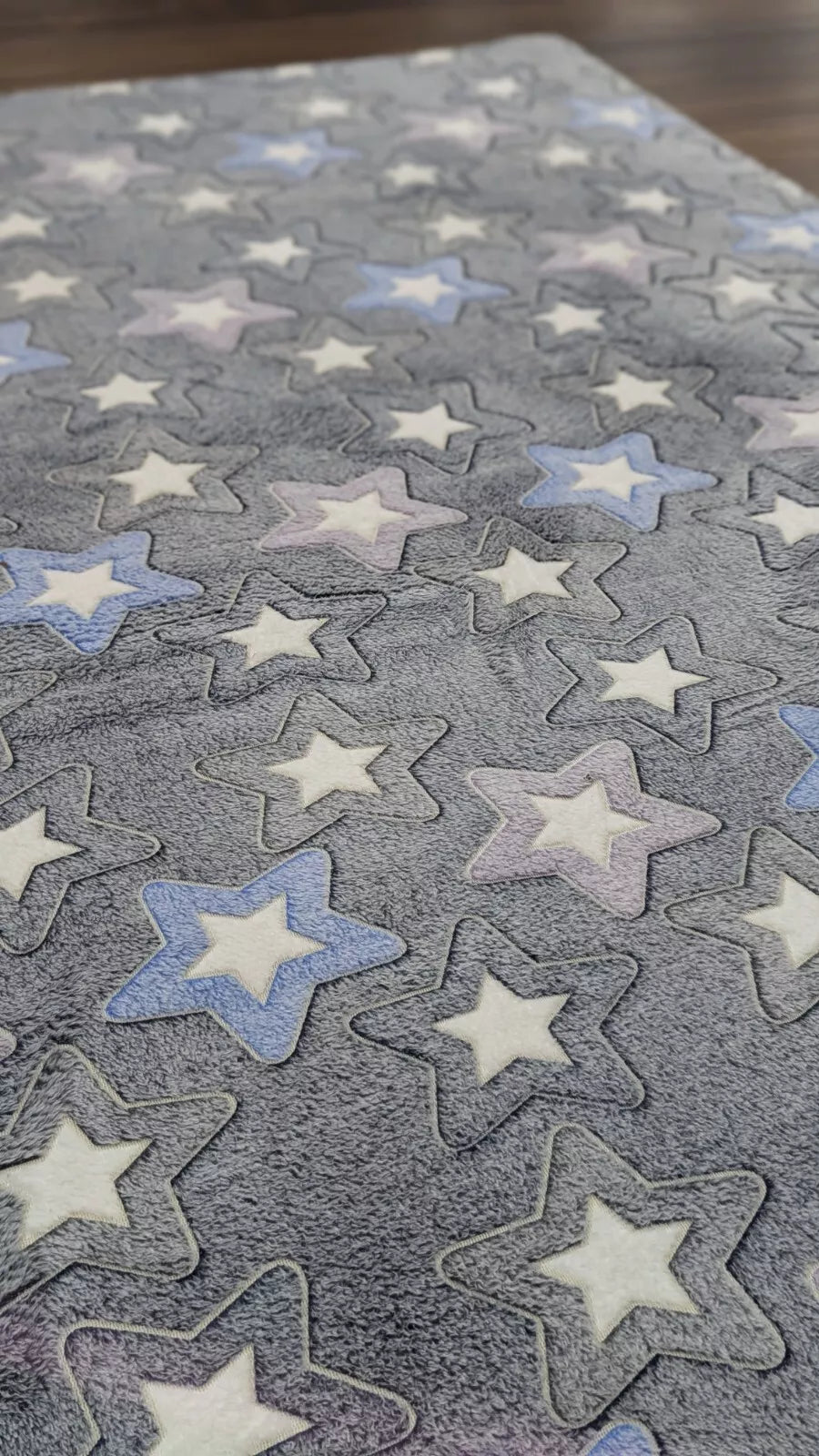 Galaxy stars Glow in the dark kids rug
