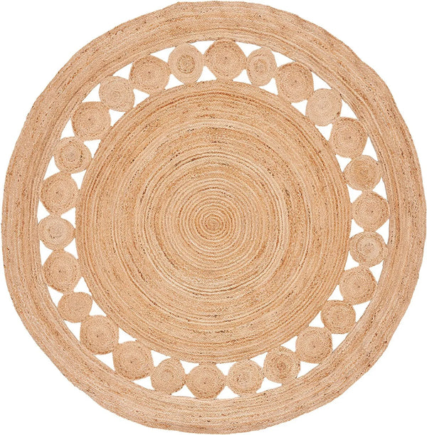 Jute circle 902 - mrrugs.com.au
