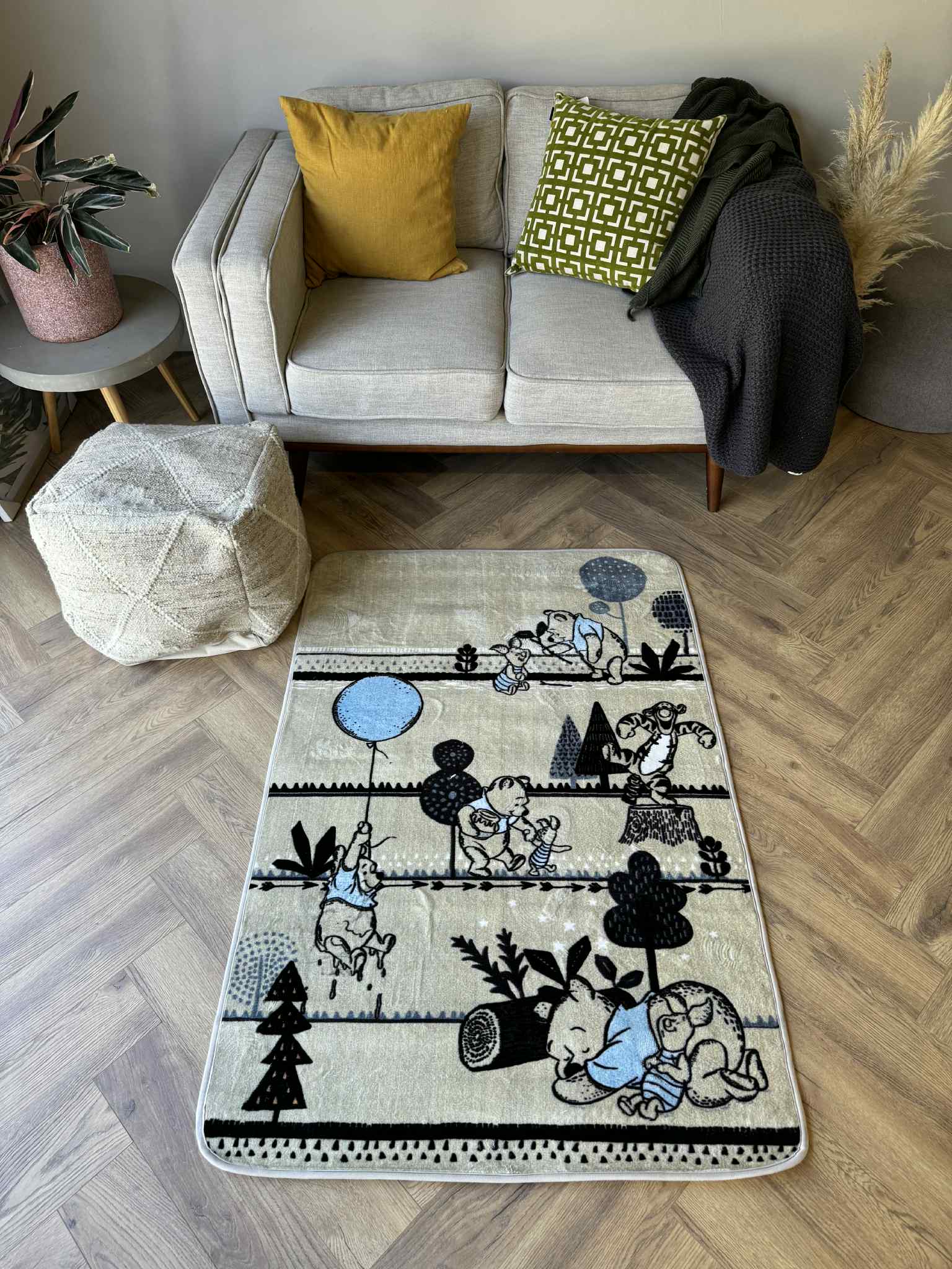 Woodland Adventures Kids Rug – Playtime Animal Friends