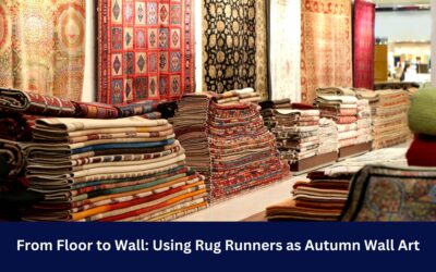 From Floor to Wall: Using Rug Runners as Autumn Wall Art